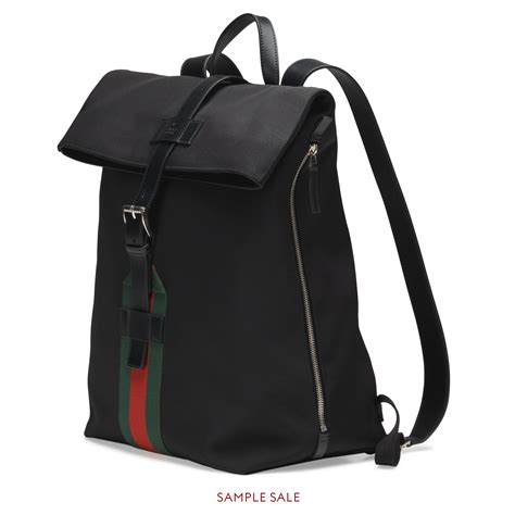 gucci backpack techno canvas cheap|black gucci backpack for men.